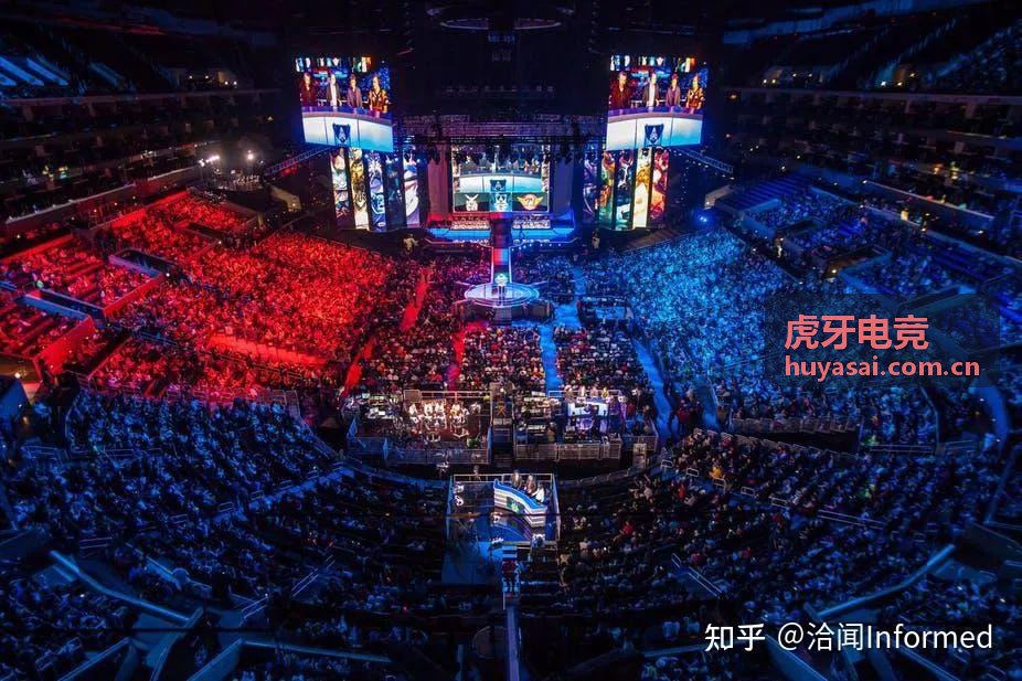 虎牙电竞国际对抗赛现场